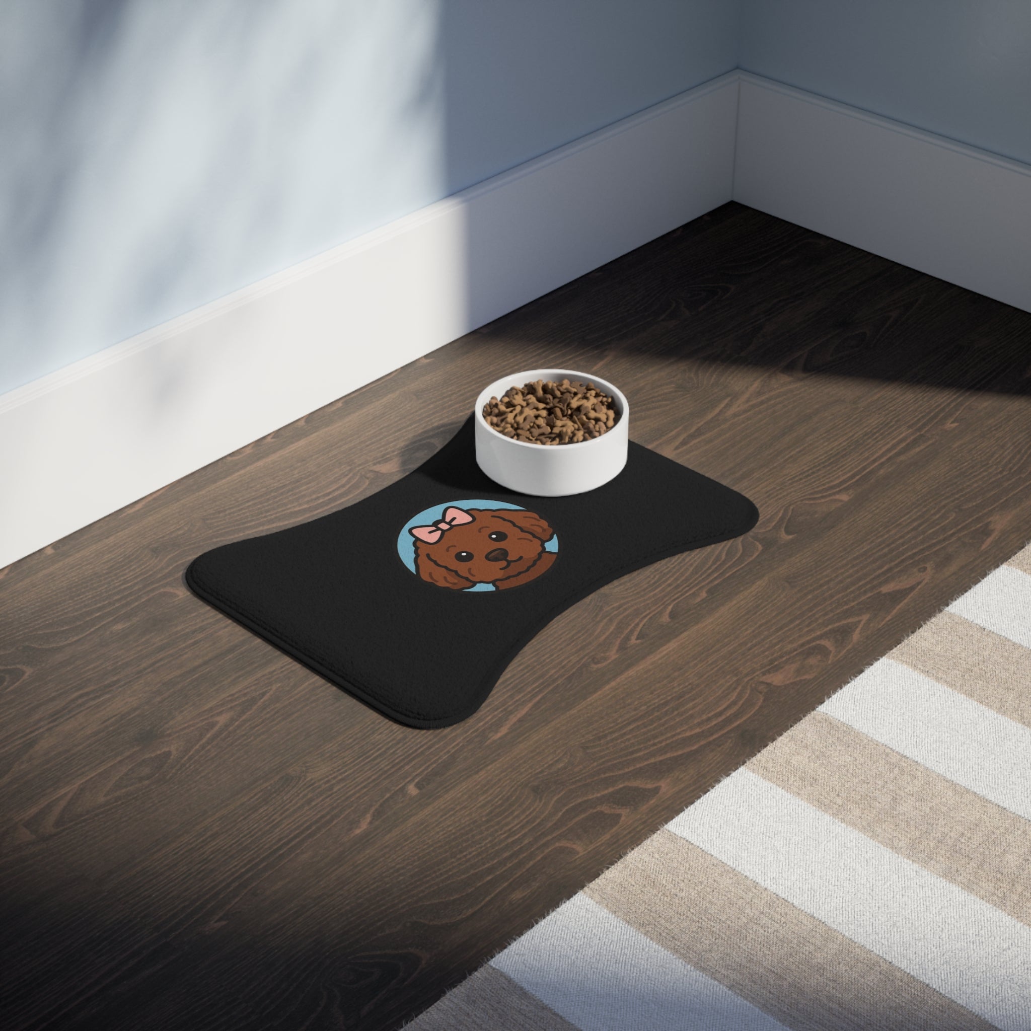 Dog Feeding Mat with Taylors Cavapoo Logo
